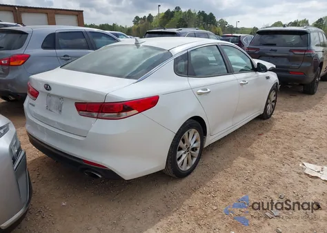 2017 Kia Optima Lx из США, поврежденный, VIN 5XXGT4L39HG133028